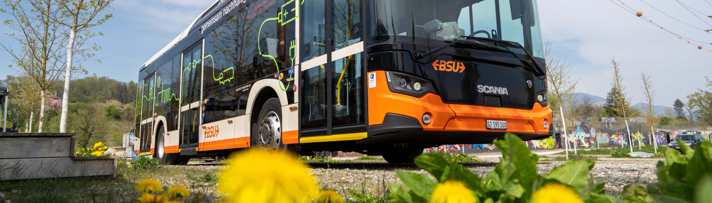 Der BSU e-Bus unterwegs